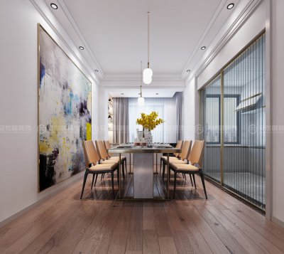 雍和苑143㎡裝修設(shè)計