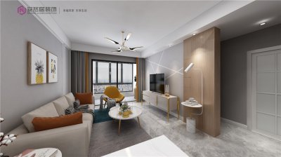 南山維拉95平裝修設(shè)計(jì)