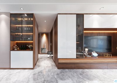 明珠城110平裝修設(shè)計(jì)