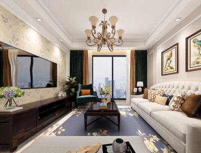 水岸年華99平裝修設(shè)計