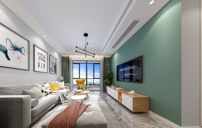 三千邑93平北歐裝修