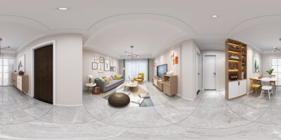 祥運(yùn)花苑91平裝修