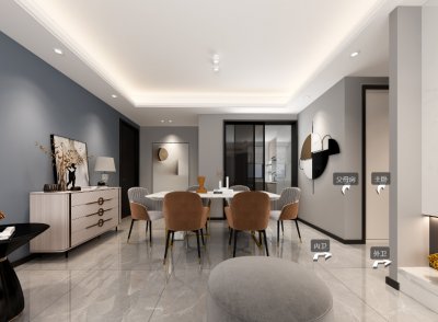 金悅灣138平混搭