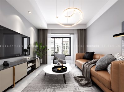 湖心溪岸94平現(xiàn)代簡(jiǎn)約