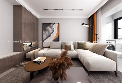 蘭景苑70平現(xiàn)代簡約