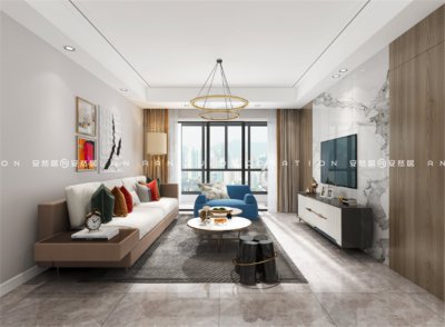 仲雅苑117平現(xiàn)代簡約