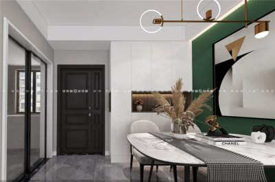 萬象府89平現(xiàn)代裝修