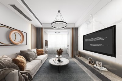 佳兆業(yè)124平現(xiàn)代簡約