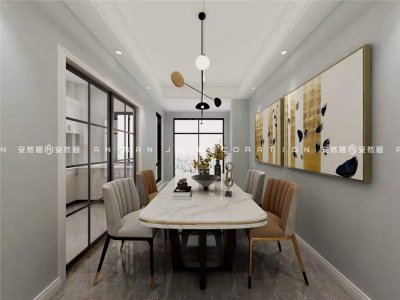 雙灣花園120平現(xiàn)代