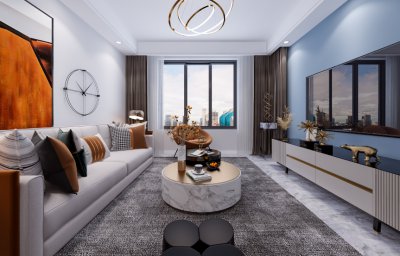 125㎡ 驛東苑簡約風(fēng)格