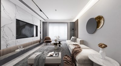 花南家園120平現(xiàn)代輕奢