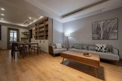 悅峰花園120㎡現(xiàn)代風