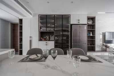 都會雅苑120㎡現(xiàn)代風