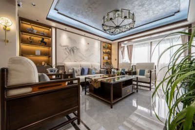 280㎡新中式實(shí)景