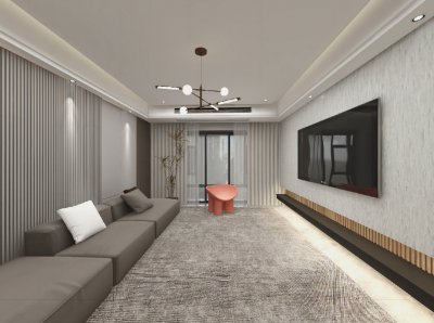 水岸佳境130平現(xiàn)代風(fēng)