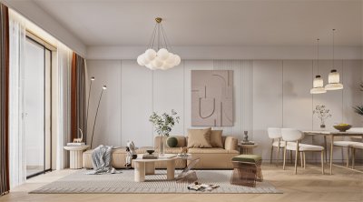 運河名著105㎡現(xiàn)代風