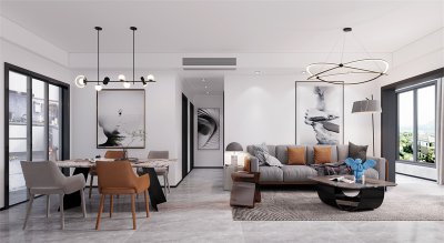 御景灣137平現(xiàn)代