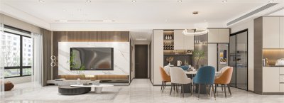 華潤(rùn)凱旋門120平現(xiàn)代