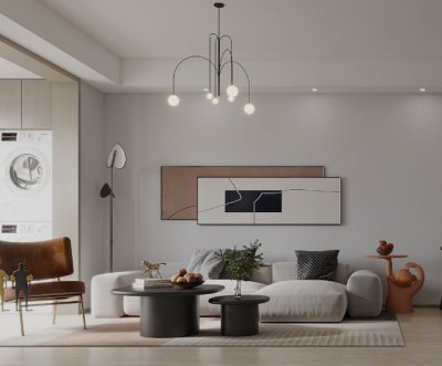 檸檬城90平現(xiàn)代簡約