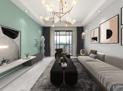 胥江新村110平現(xiàn)代