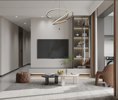 萬象府89平現(xiàn)代風