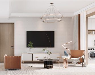 麗灣域130㎡現(xiàn)代風