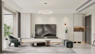 水鄉(xiāng)郎盛苑97平現(xiàn)代