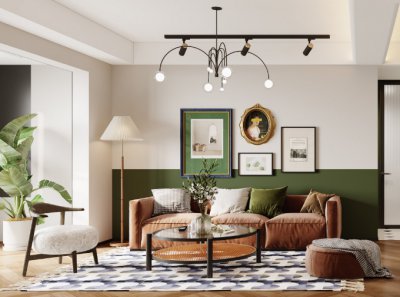 海德公園85平復(fù)古