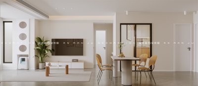 香漫雅園90平奶油風(fēng)