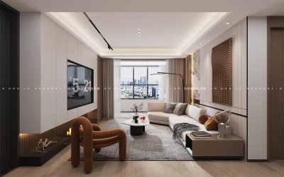 天閱湖濱120平現(xiàn)代