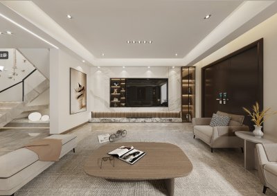 中航樾園160㎡現(xiàn)代風(fēng)