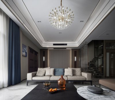 450㎡獨(dú)墅島新中式