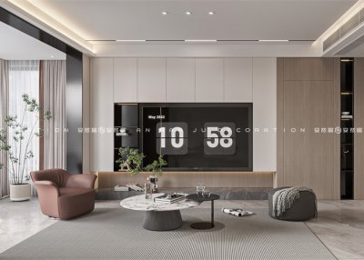 唐郡142㎡現(xiàn)代風(fēng)