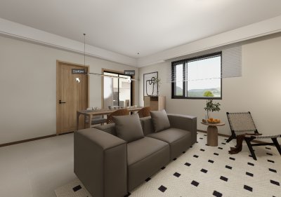 徐家浜二村90平現(xiàn)代