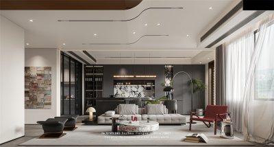 湖光山色現(xiàn)代風(fēng)