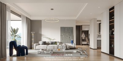 梅巷花園125平現(xiàn)代