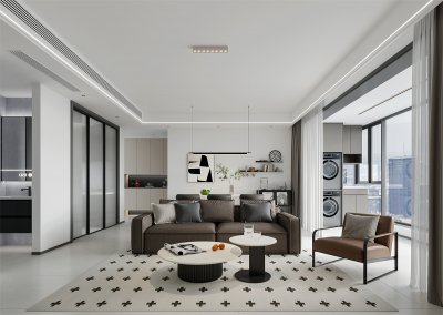 理想城95平現(xiàn)代風(fēng)