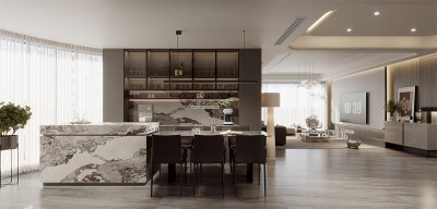 奧林清華180平現(xiàn)代