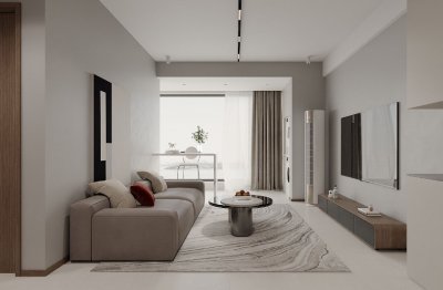 河風(fēng)印月98平簡(jiǎn)約